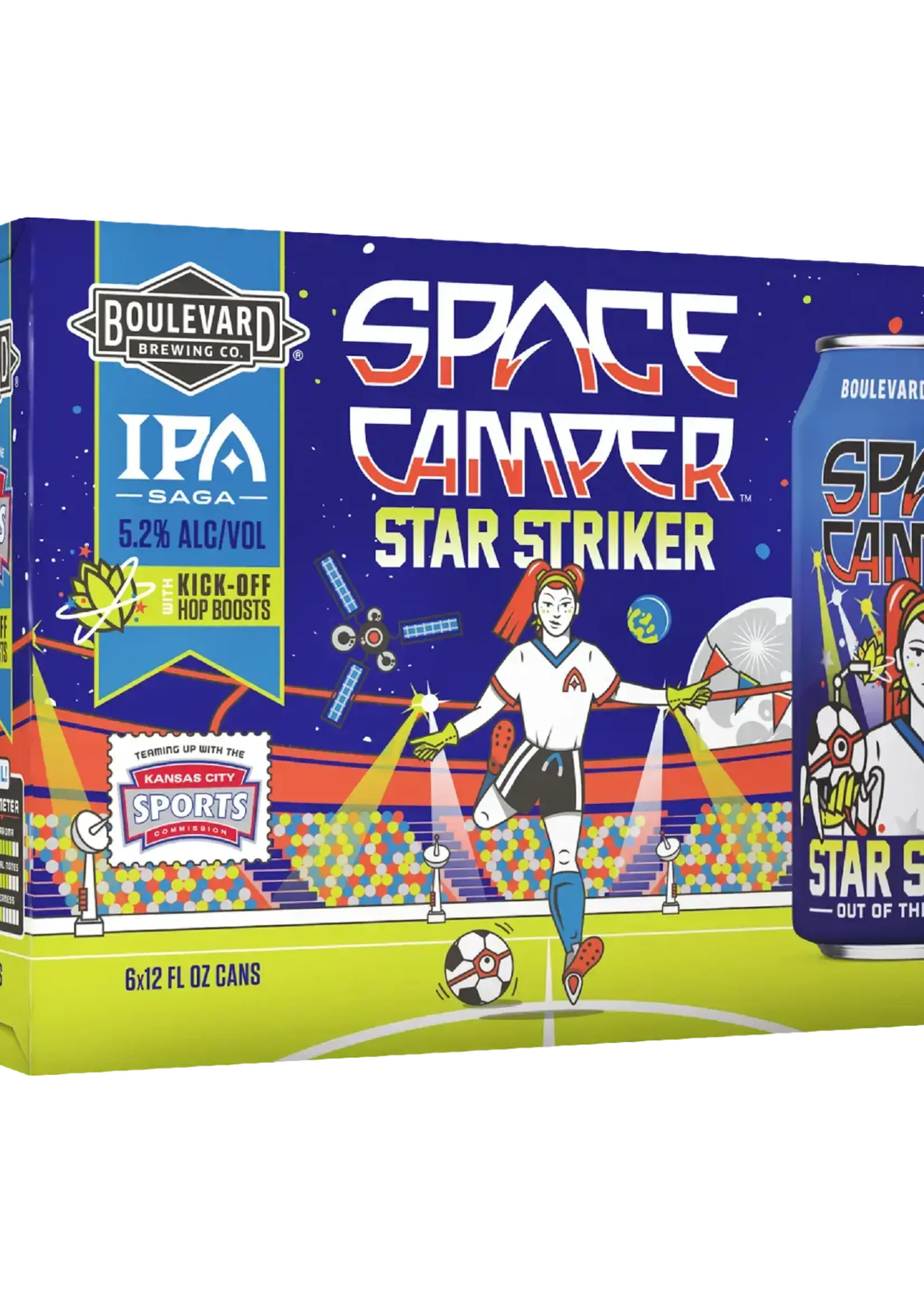 Boulevard Brewing Boulevard Space Camp Star Striker IPA 6 can