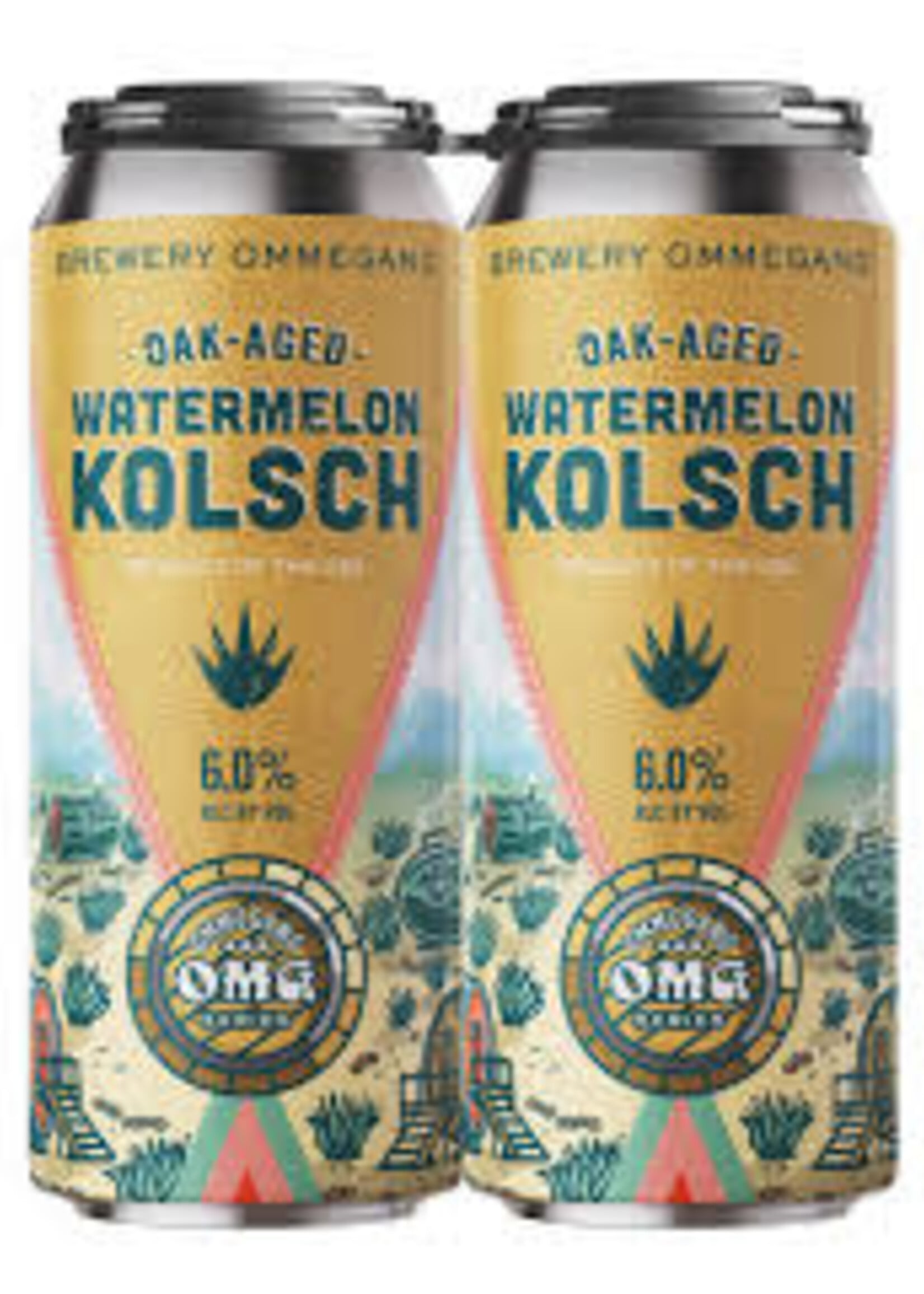 Ommegang Ommegang Oak-Aged Watermelon Kolsch 4 can