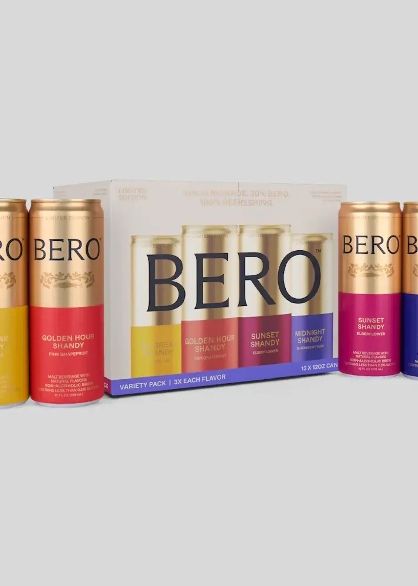 Bero Bero NA Shandy Variety 12 can