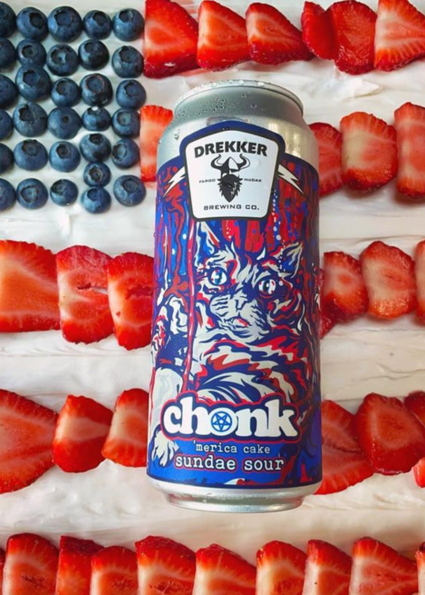 Drekker Drekker Chonk! 'Merica Cake  4 can