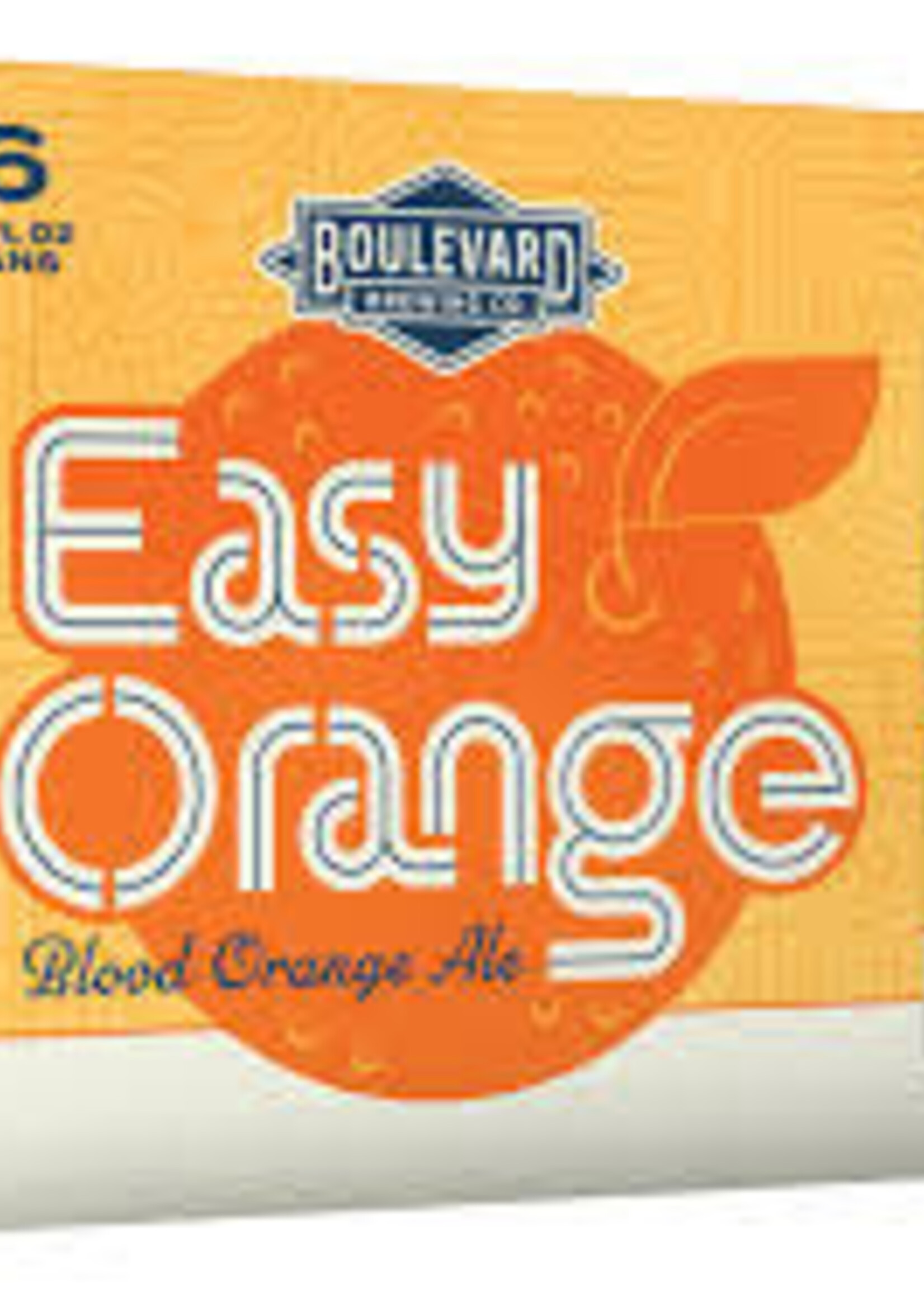 Boulevard Brewing Boulevard Easy Orange Ale 6 can