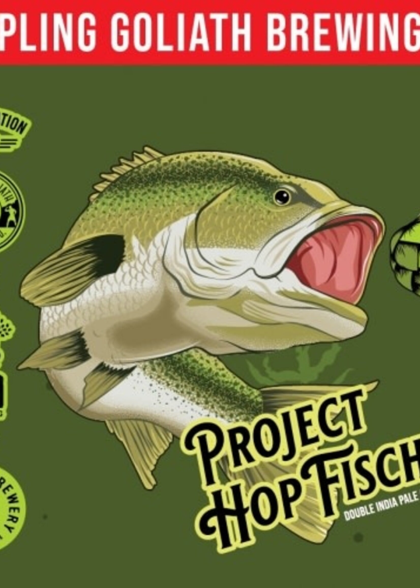 Toppling Goliath Toppling Goliath x Lua Project Hop Fisch DIPA 4 can