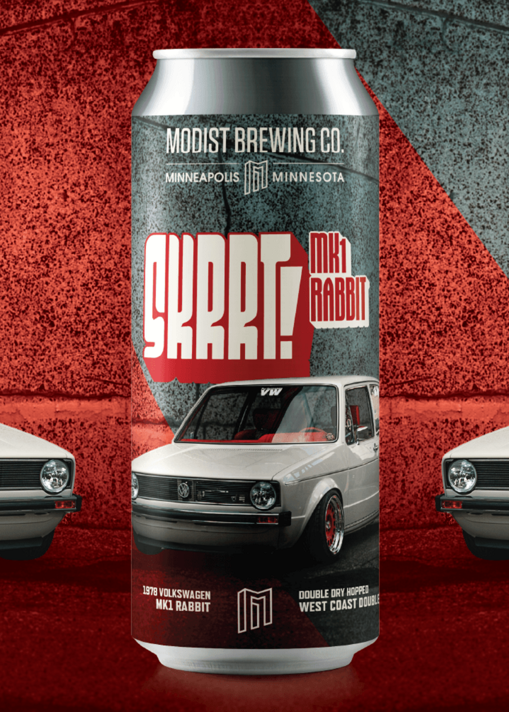 Modist Brewing Company Modist SKRRT! MK1 Rabbit DDH West Coast DIPA 4 can