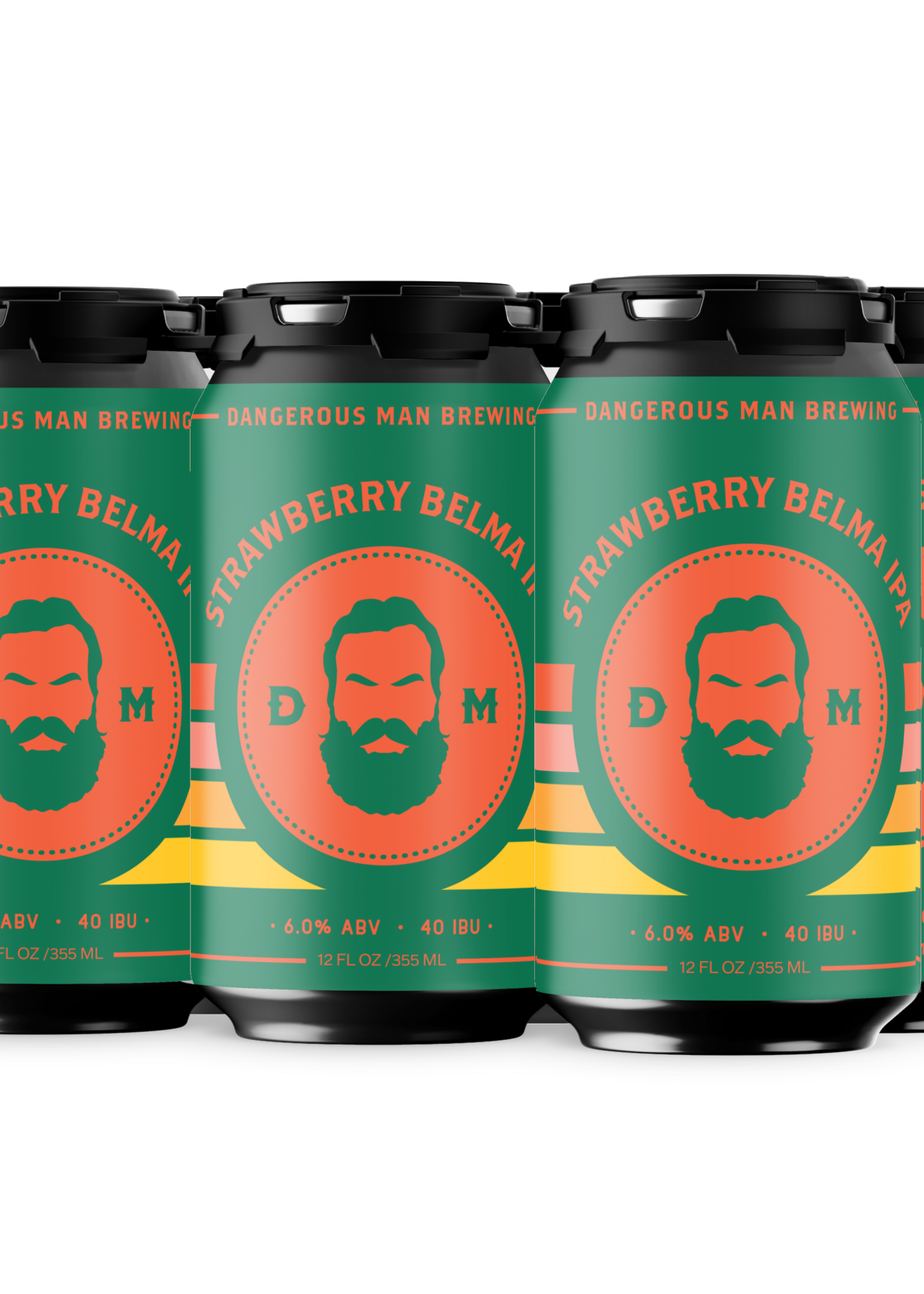 Dangerous Man Brewing Dangerous Man Brewing Strawberry Belma IPA 6 can