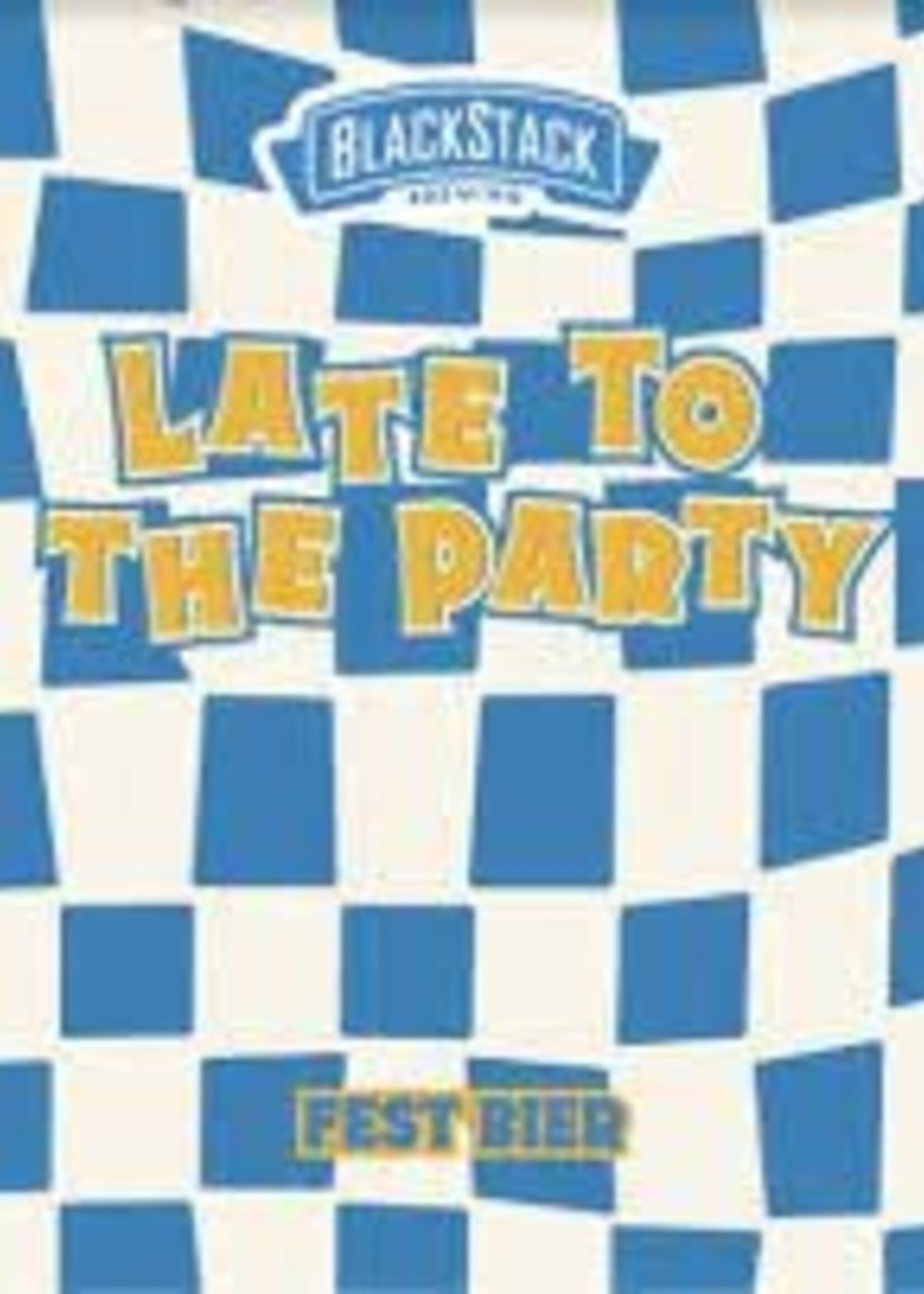 Blackstack Blackstack Late To The Party Fest Bier 4 can