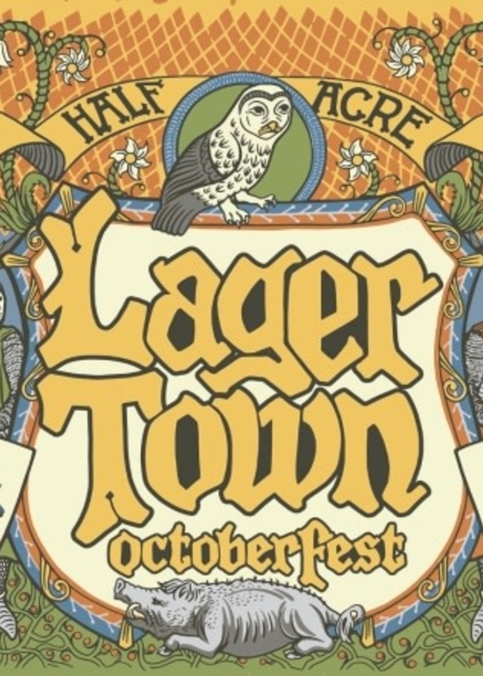 Half Acre Half Acre Lager Town Oktoberfest 6 can