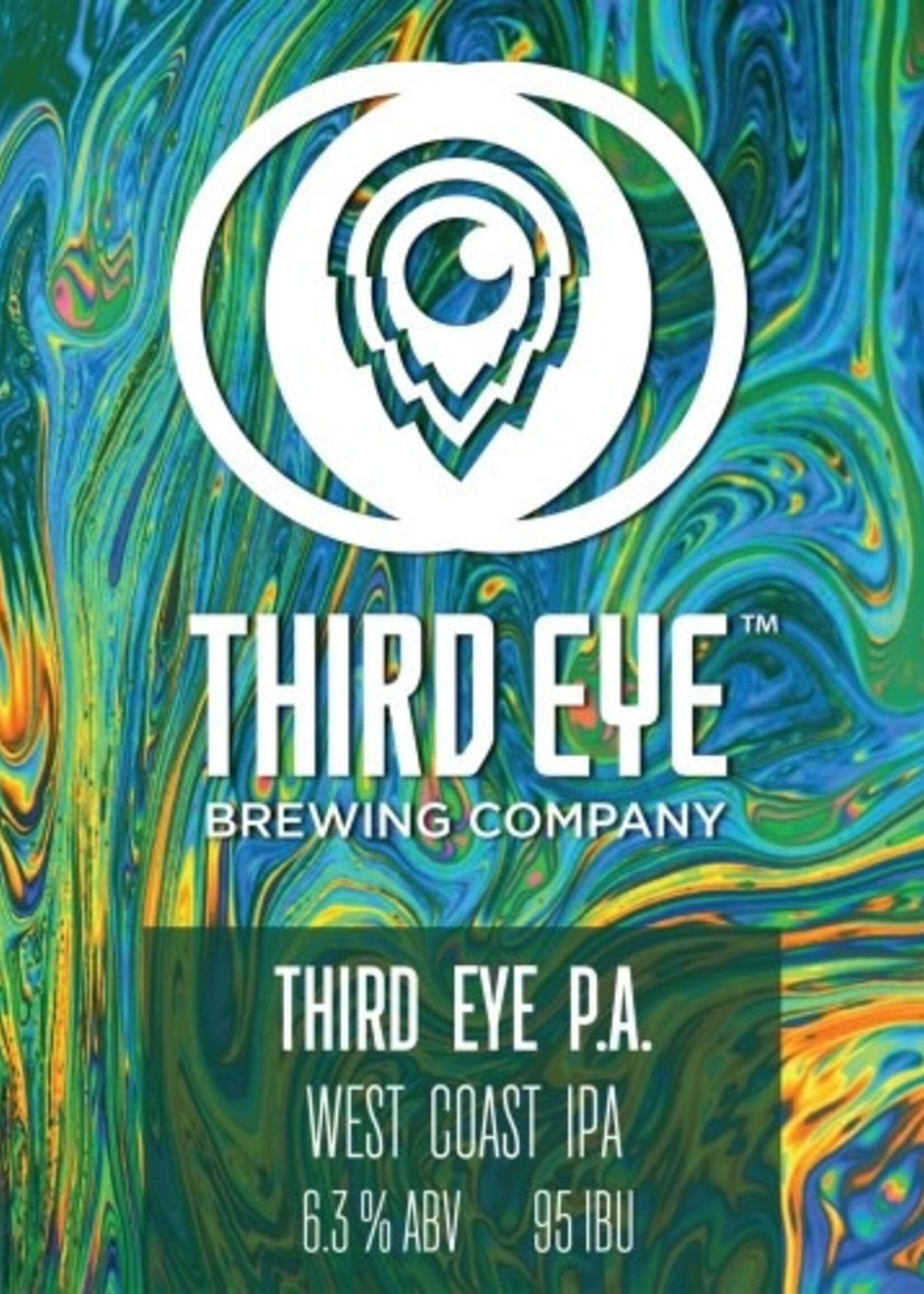 Third Eye Brewing Third Eye Brewing Third EYE PA West Coast IPA 6 can