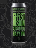 Modist Brewing Company Modist Ghost Vision Citra Dolcita DDH Hazy IPA 4 can