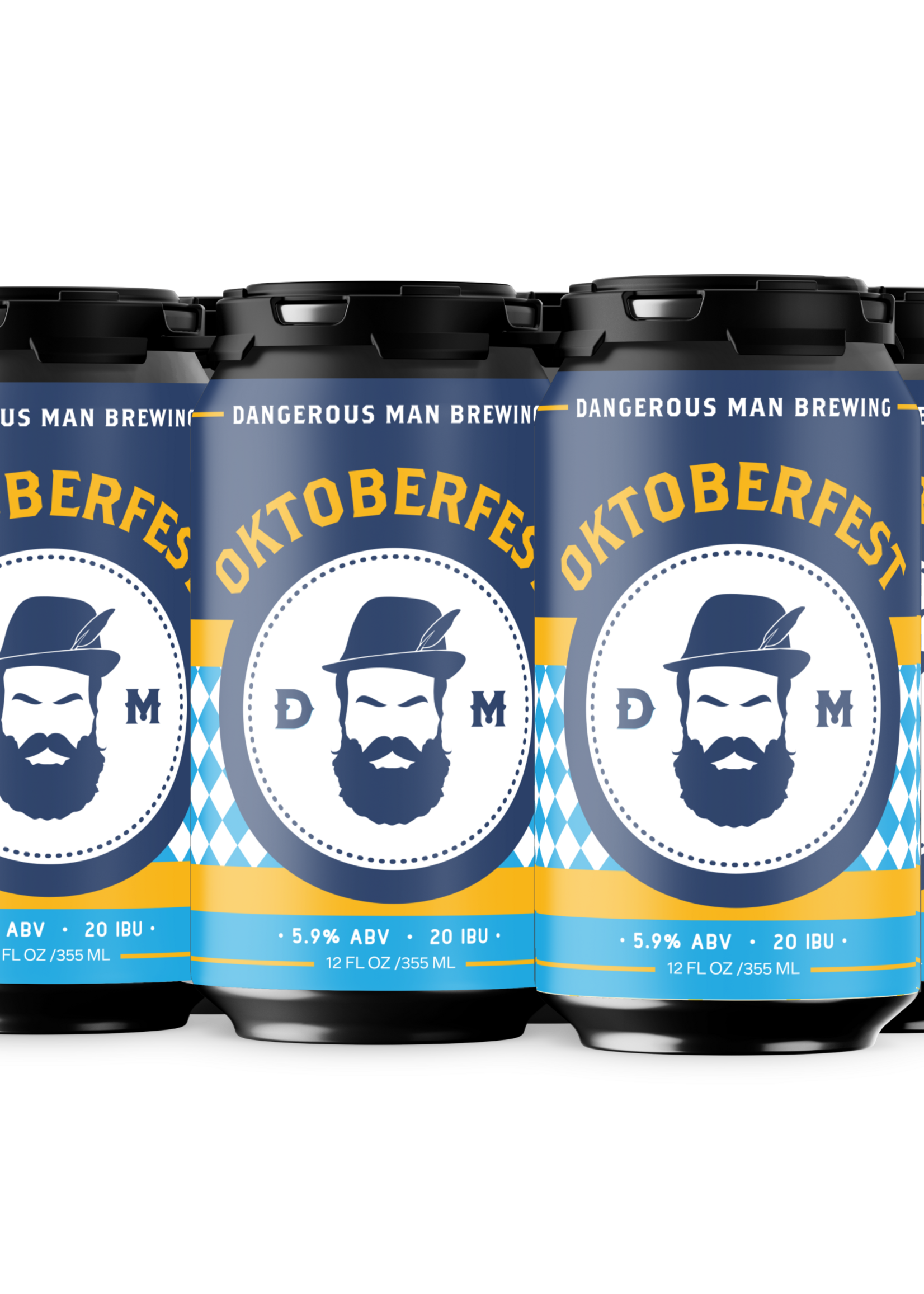 Dangerous Man Brewing Dangerous Man Brewing Oktoberfest Marzen 6 can