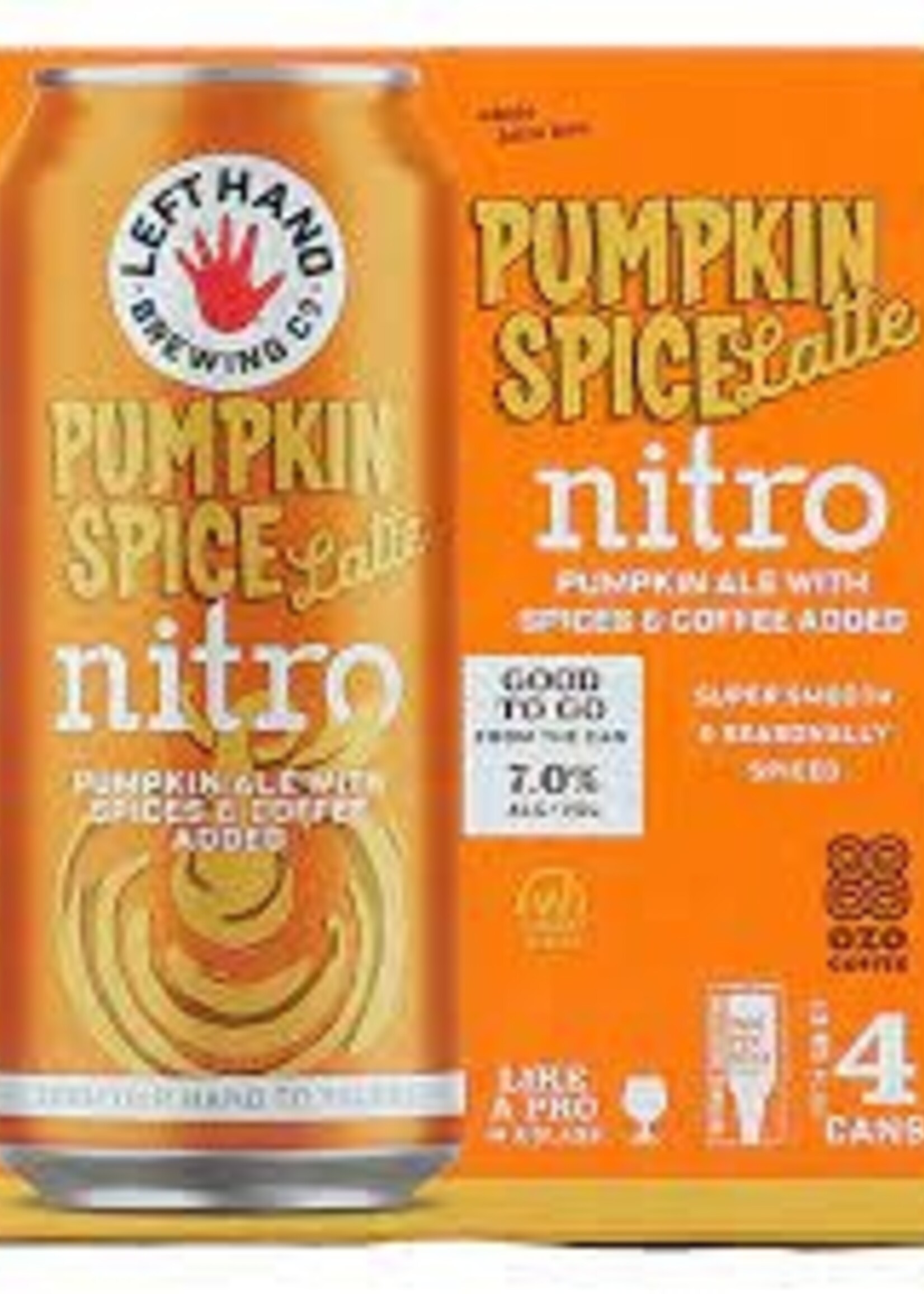 Left Hand Brewing Company Left Hand NITRO Pumpkin Spiced Latte 4 can
