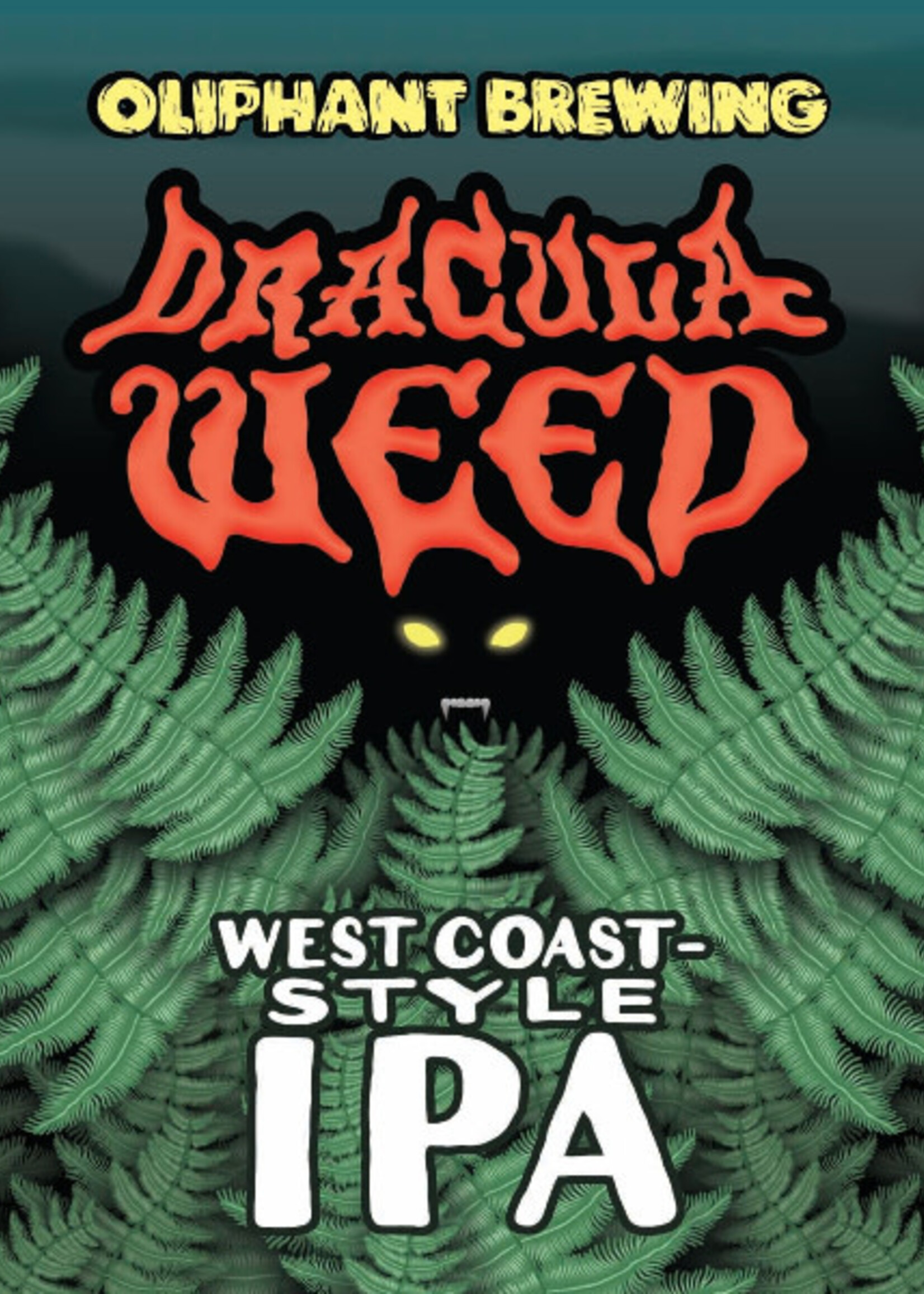 Oliphant Oliphant Dracula Weed West Coast IPA 4 can