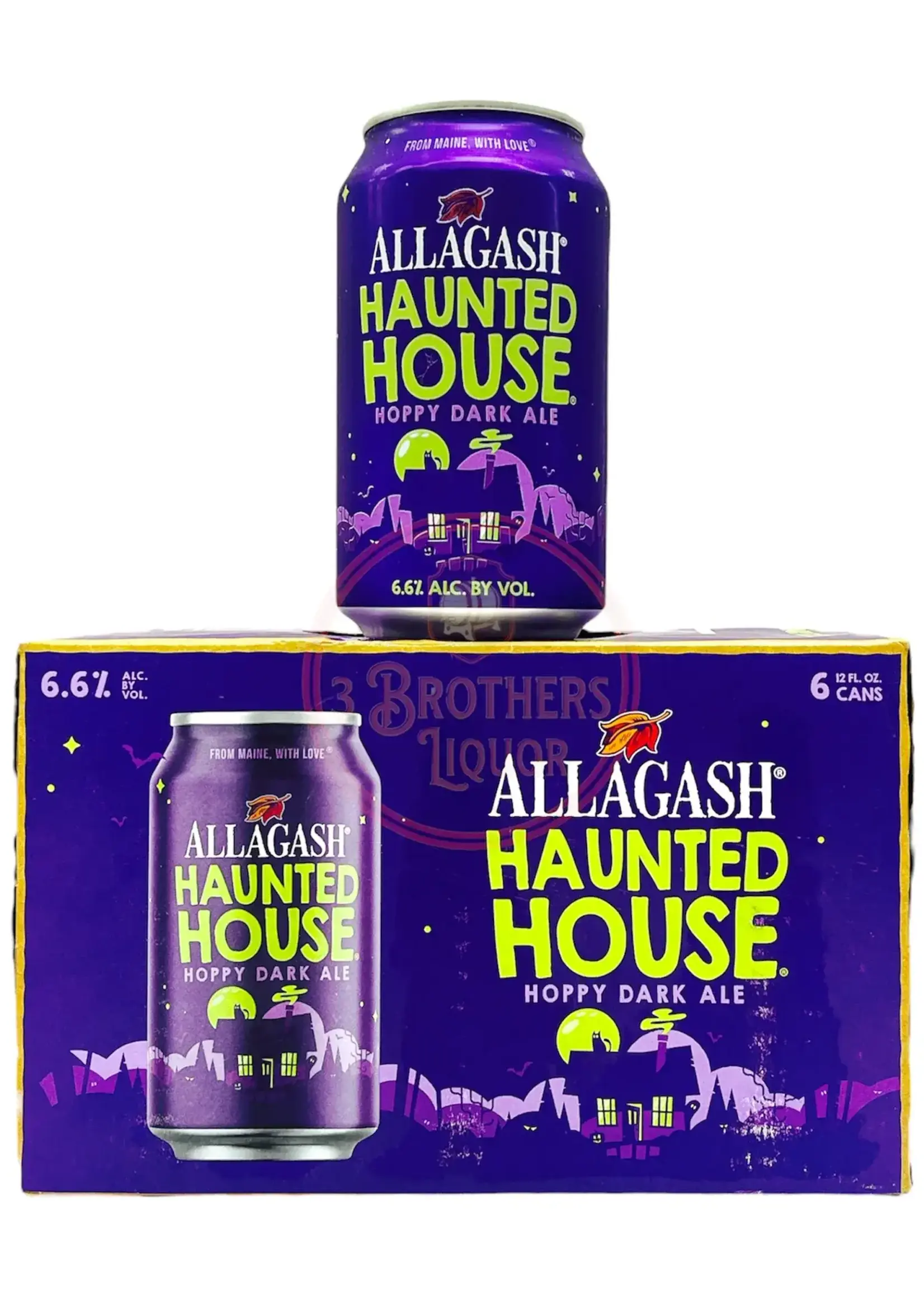 Allagash Allagash Haunted House Hoppy Dark Ale 6 can