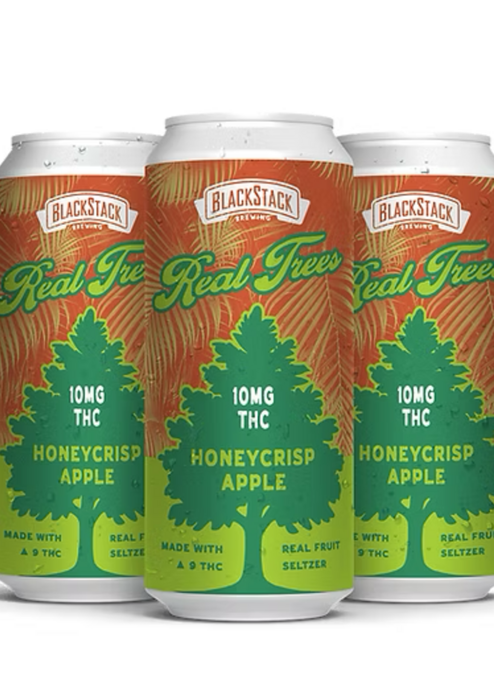 Blackstack Blackstack Real Trees Honeycrisp Apple 10MG THC 4 can