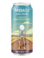 Haggerd Barrel Haggard Barrel A Decade Under The Influence West Coast IPA 4 can