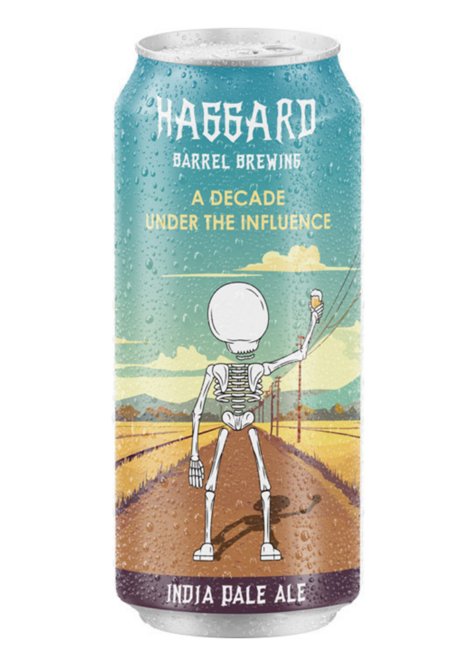 Haggerd Barrel Haggard Barrel A Decade Under The Influence West Coast IPA 4 can
