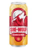 Haggerd Barrel Haggard Barrel She-Wolf Strawberry Wheat Ale 4 can