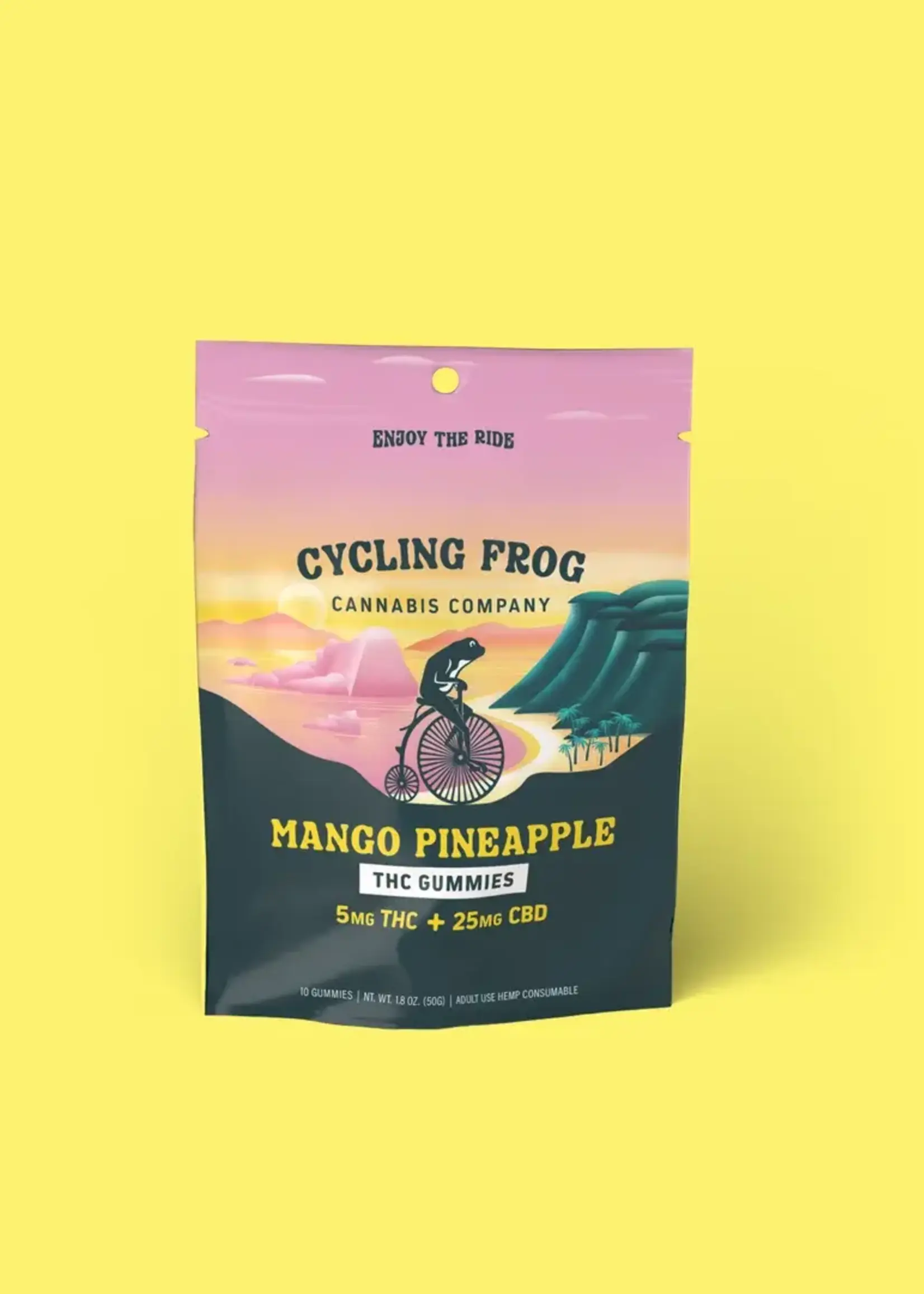 Cycling Frog Cycling Frog Mango Pineapple THC Gummy 50mg (5mg THC)
