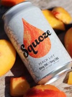 Sociable Cider Werks Squoze Peach Lift 10MG THC 5MG CBG 4 can