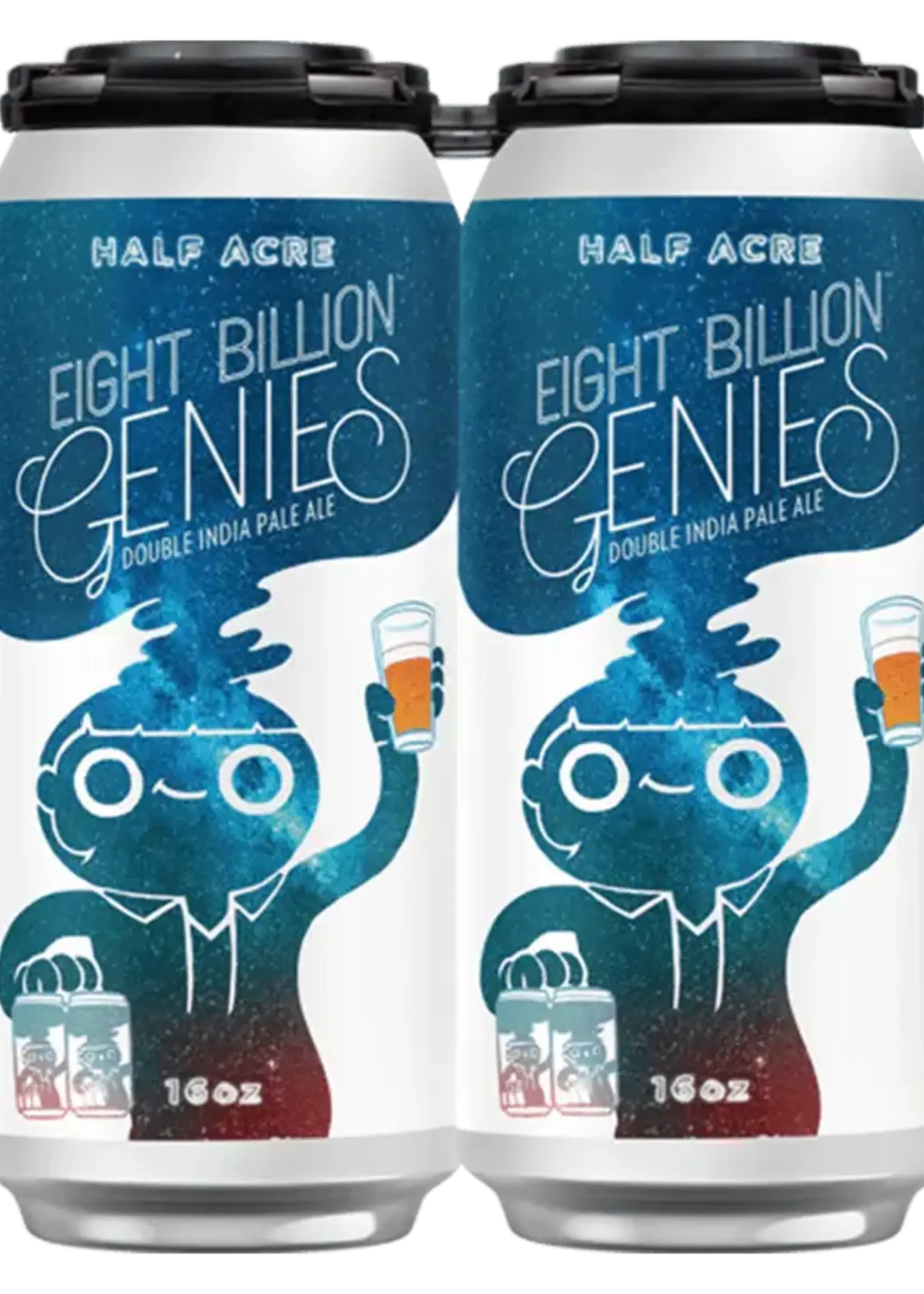 Half Acre Half Acre Eight Billion Genies DIPA 4 Can
