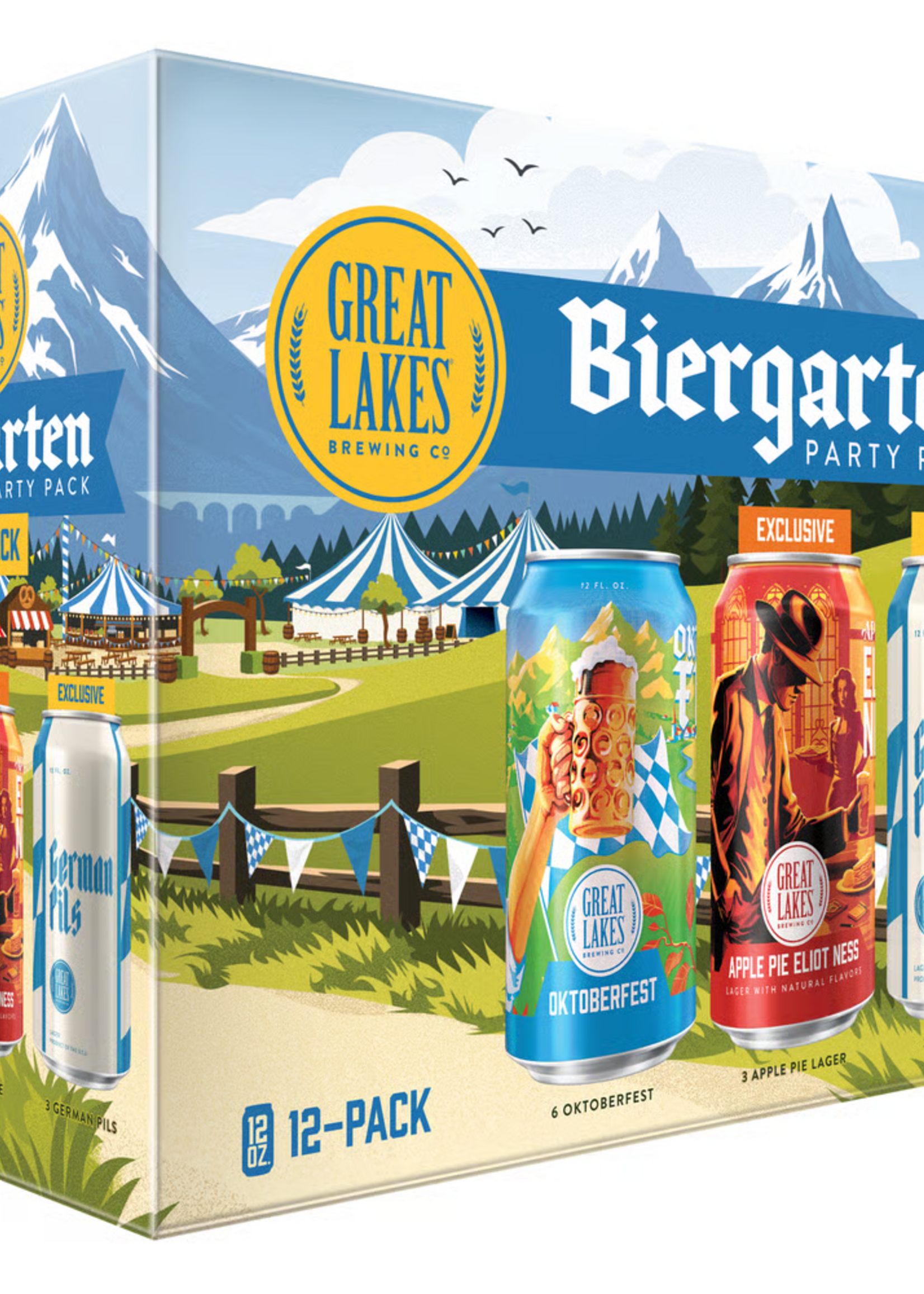 Great Lakes Brewing Co Great Lakes Biergarten Variety 12 can