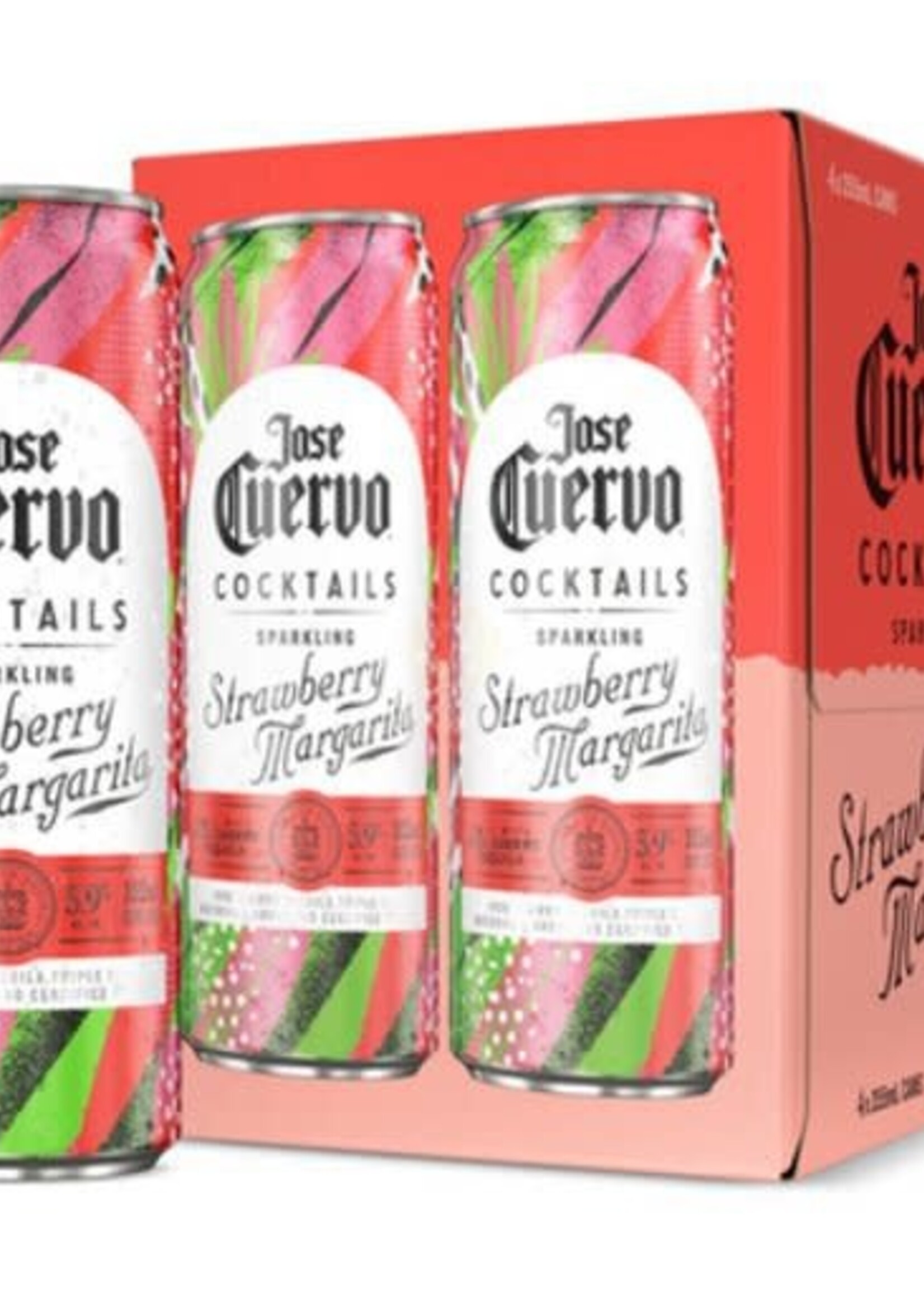 Jose Cuervo Jose Cuervo Sparkling Strawberry RTD 4 can