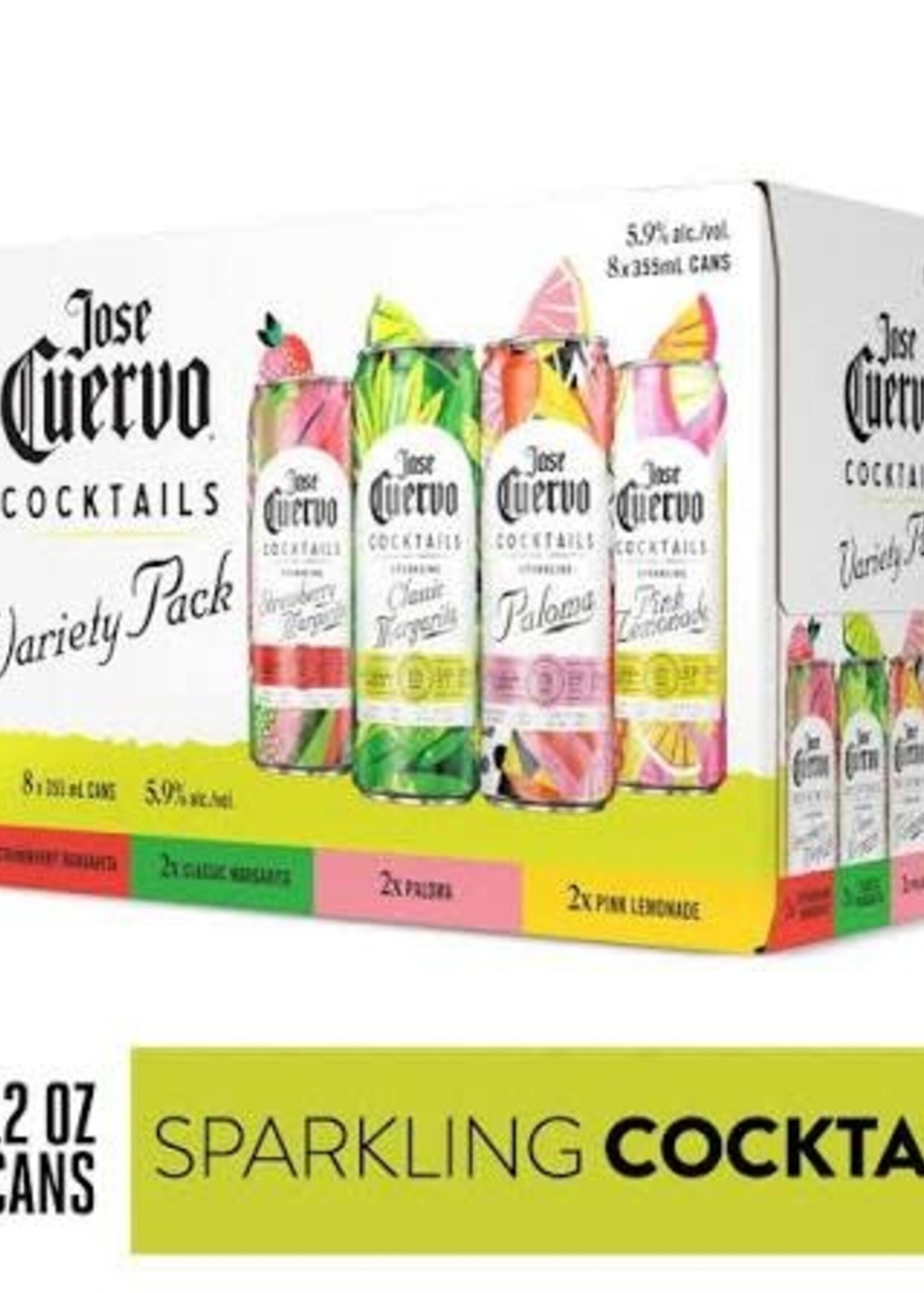 Jose Cuervo Jose Cuervo Sparkling Variety RTD 8 can