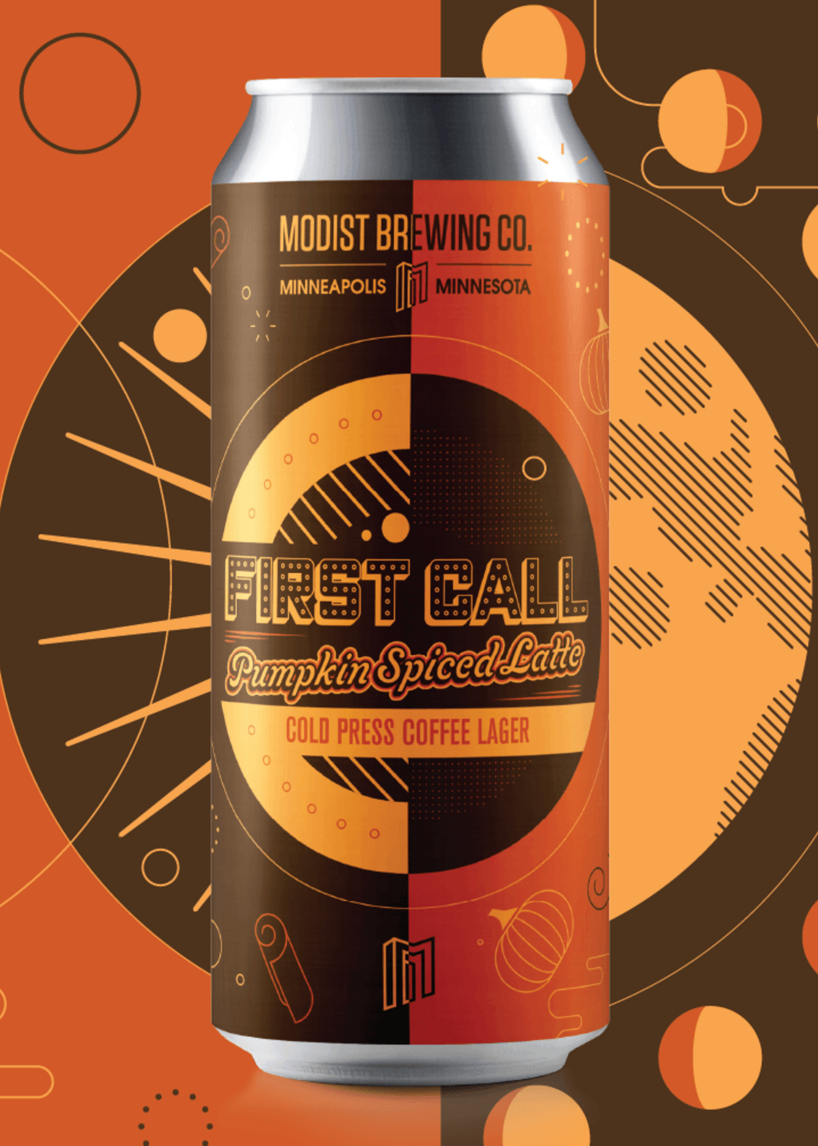 Modist Brewing Company Modist First Call Pumpkin Spice Latte Lager 4 can