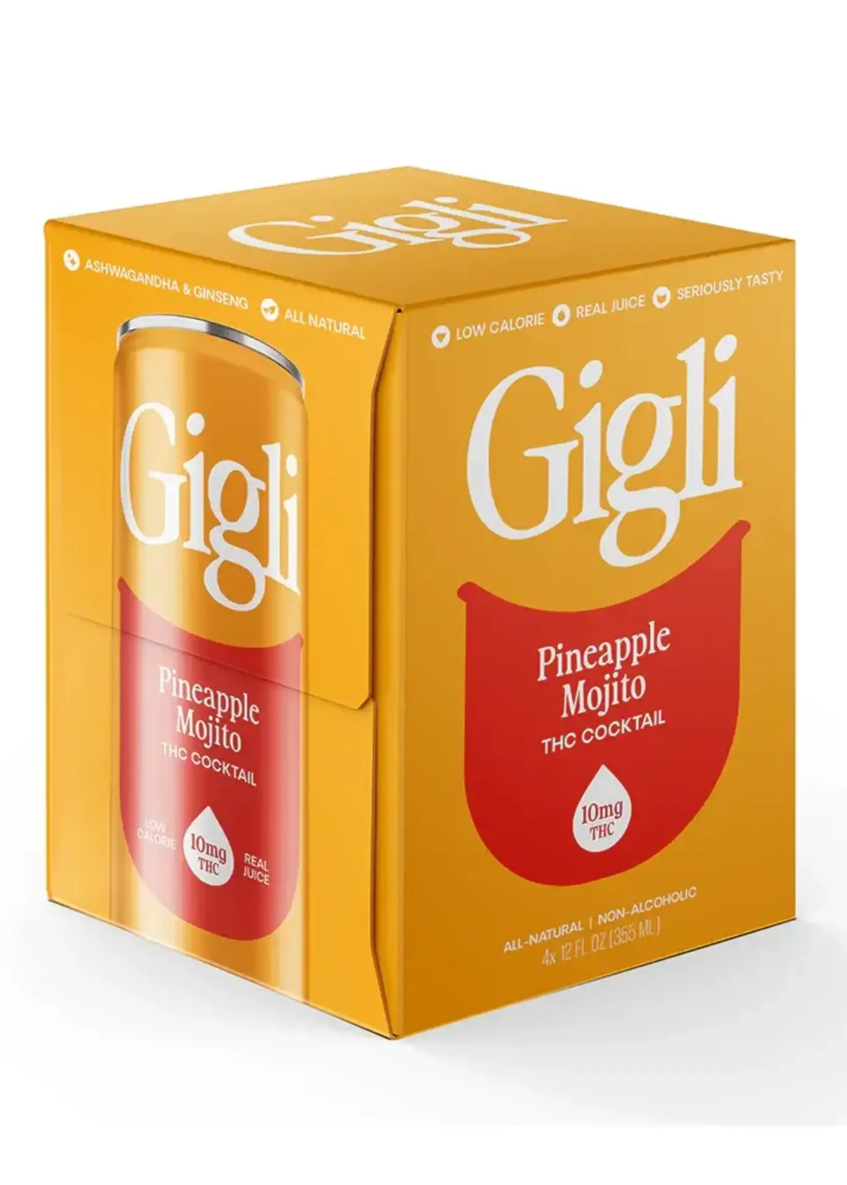 Gigli THC Gigli Pineapple Mojito 10mg THC 4 can