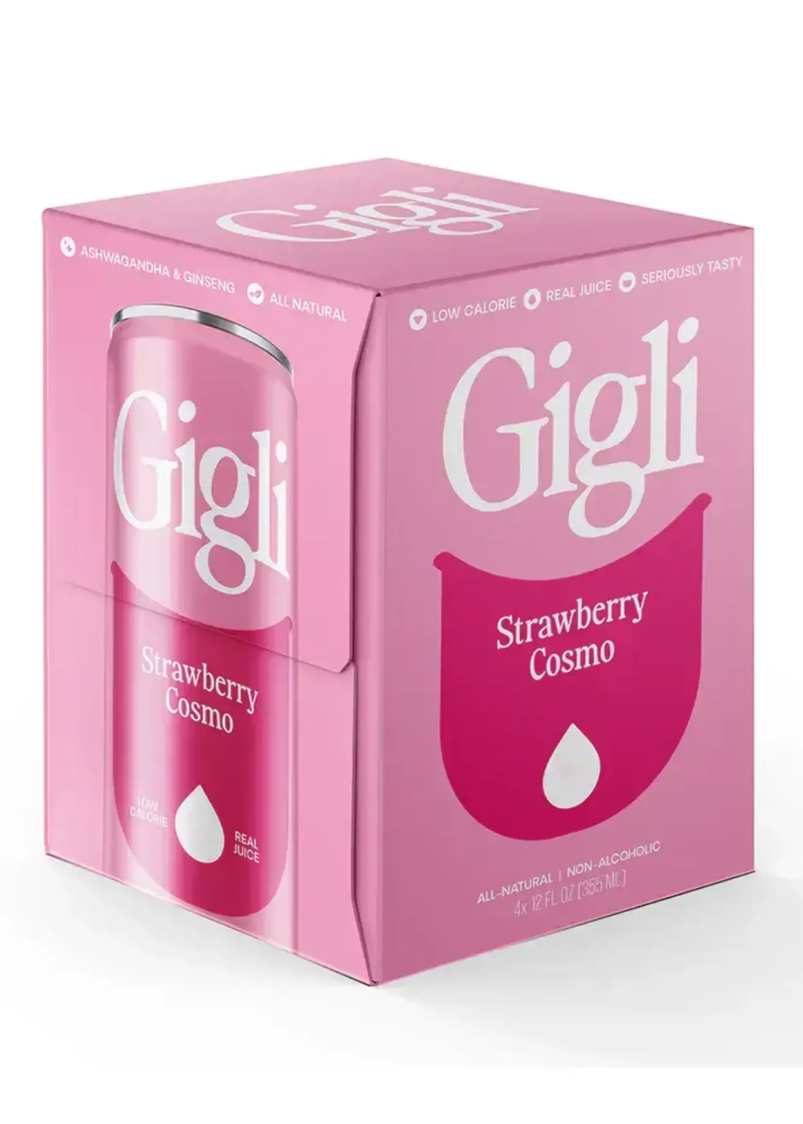 Gigli THC Gigli Strawberry Cosmo Spritz 10mg THC 4 can