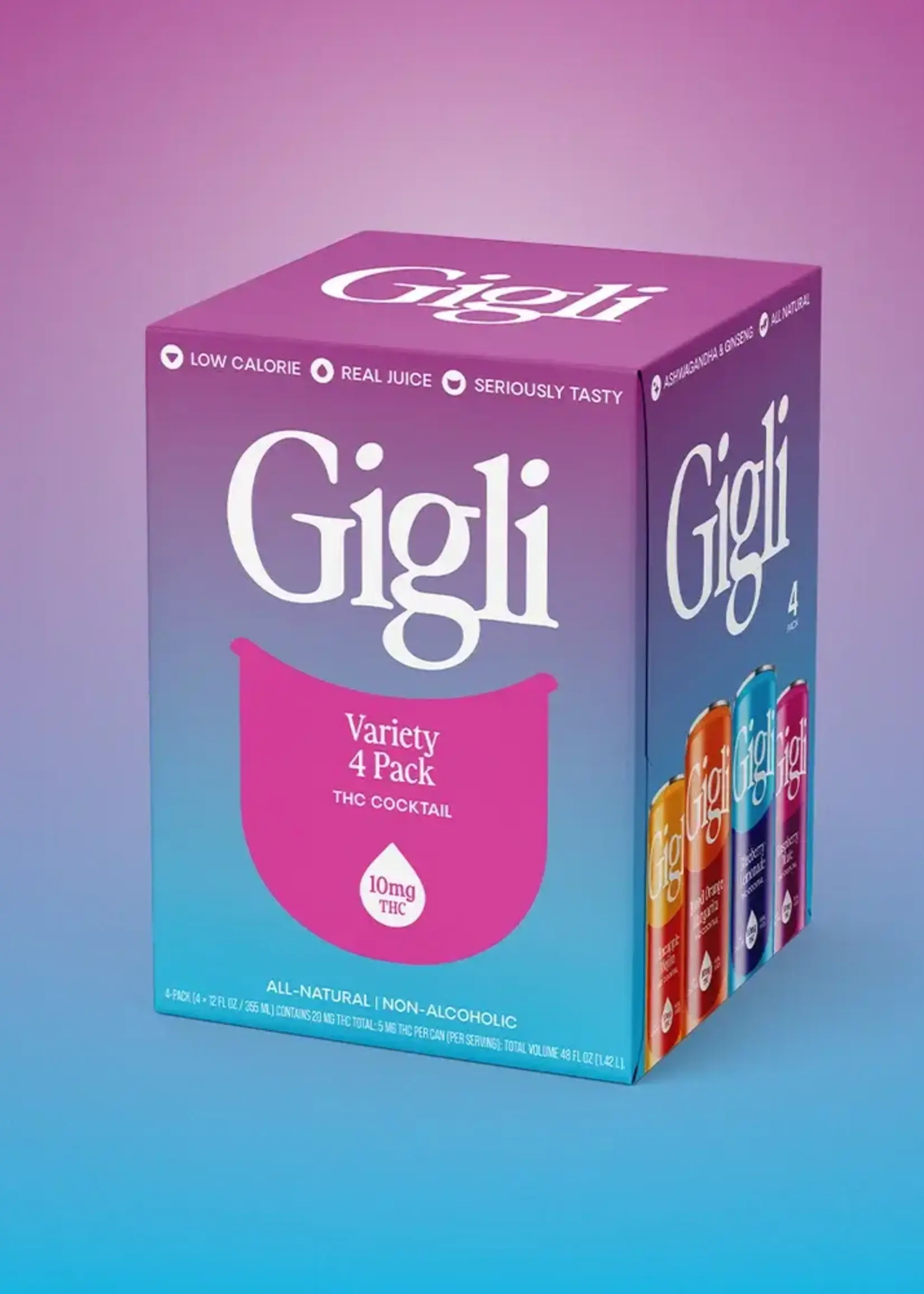 Gigli THC Gigli Variety 10mg THC 4 can