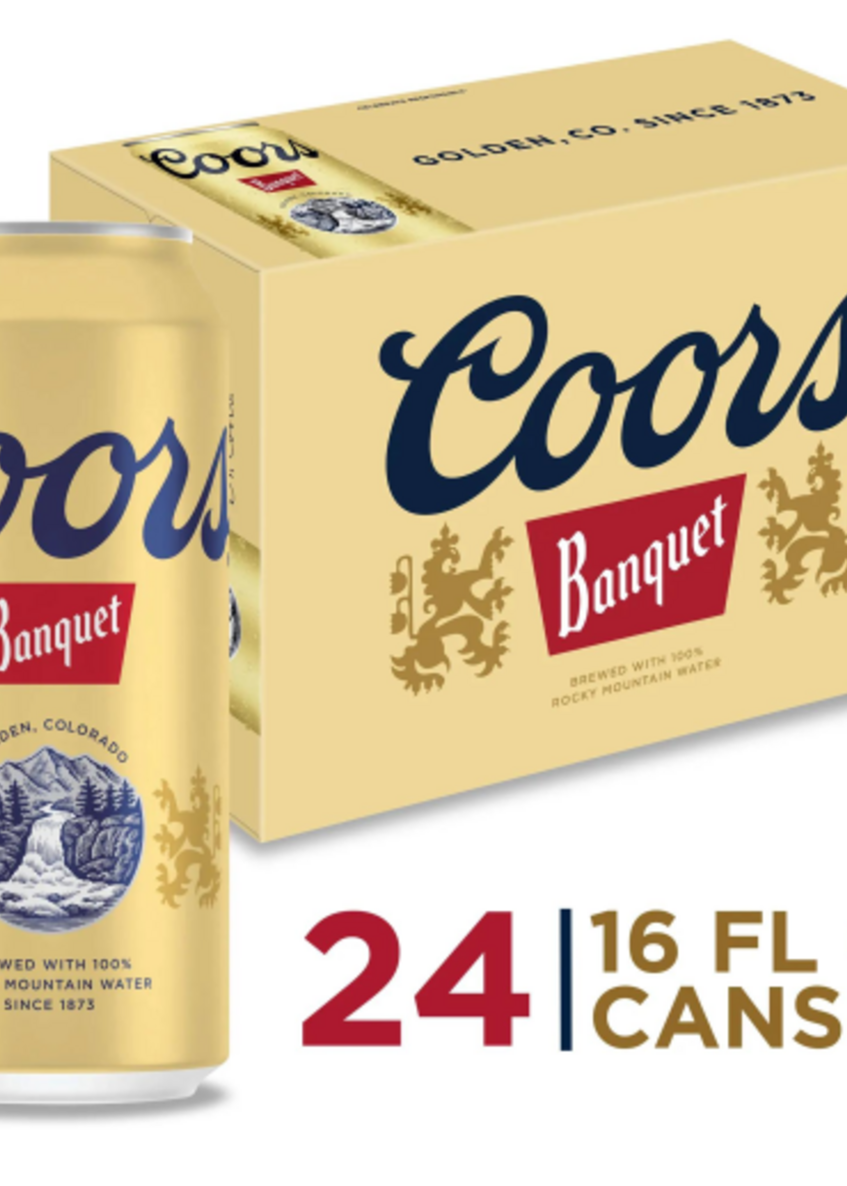 Coors Coors Banquet 16oz 24 can (SUPER-SUIT)