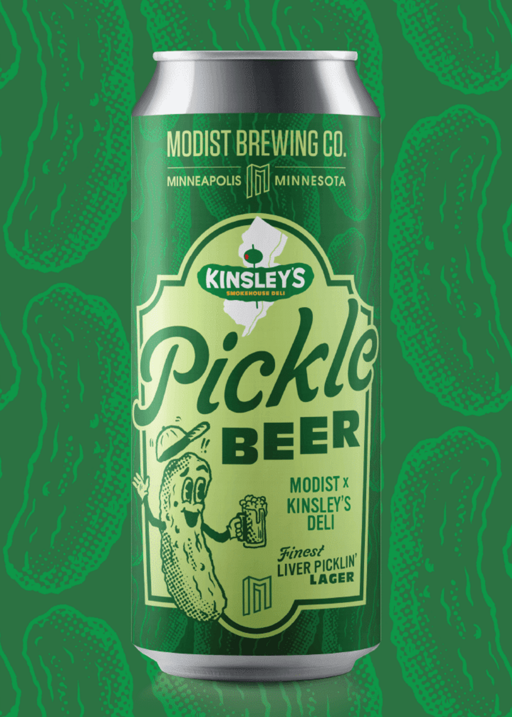 Modist Brewing Company Modist Pickle Beer Lager 4 can