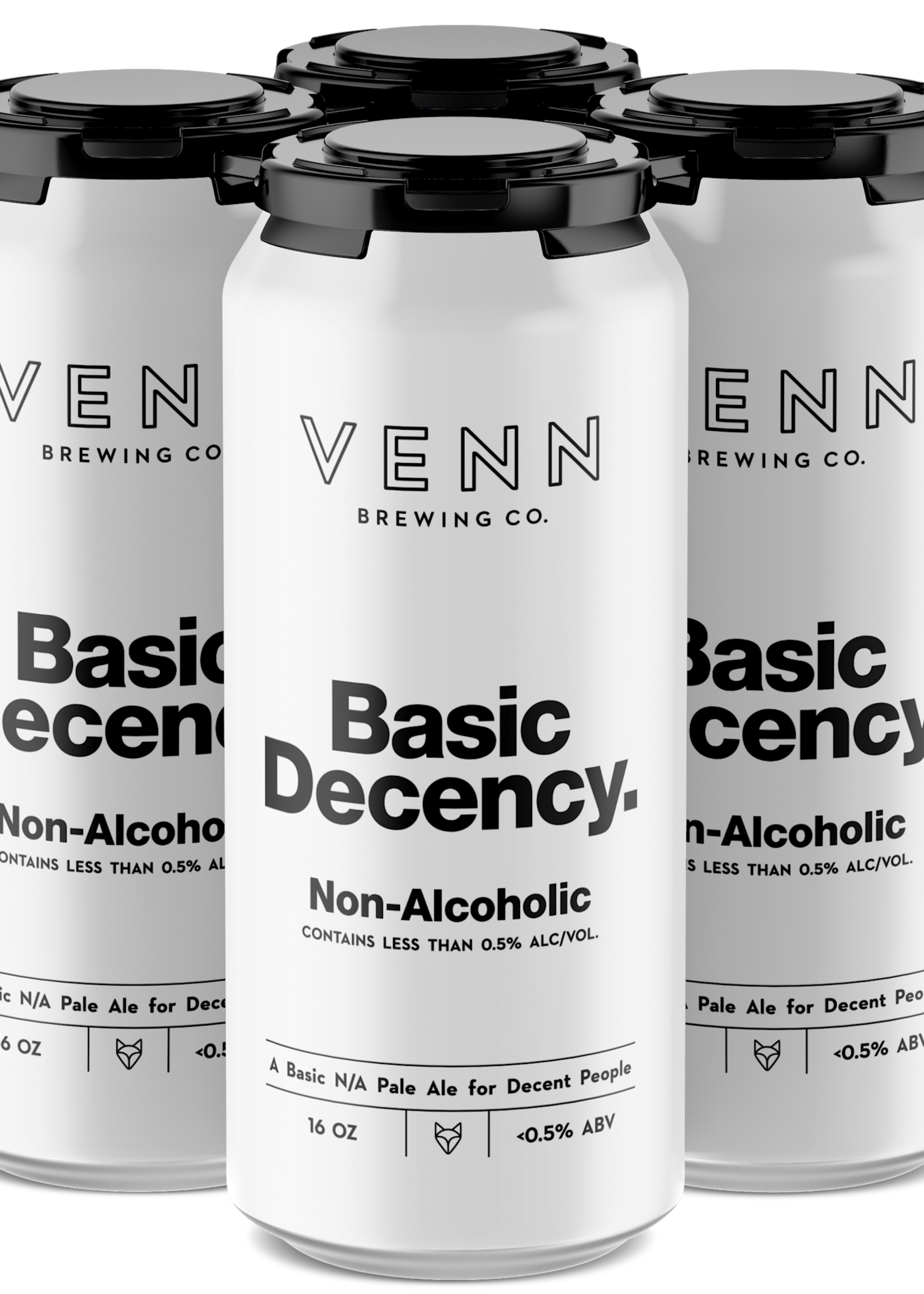 Venn Brewing Venn Brewing Non-Alcoholic Basic Decency 4 can
