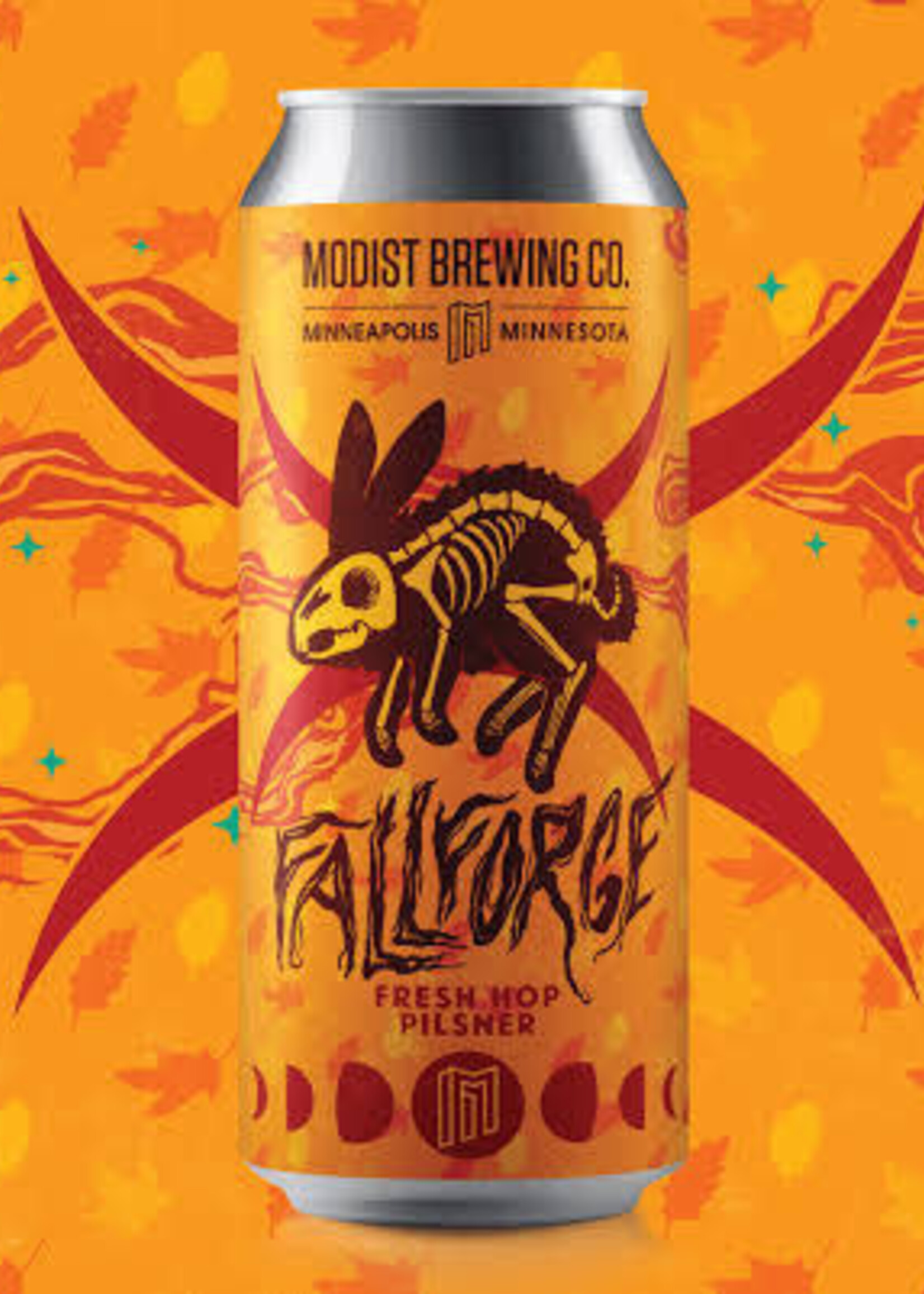 Modist Brewing Company Modist Fallforge Fresh Hop Pils 4 can
