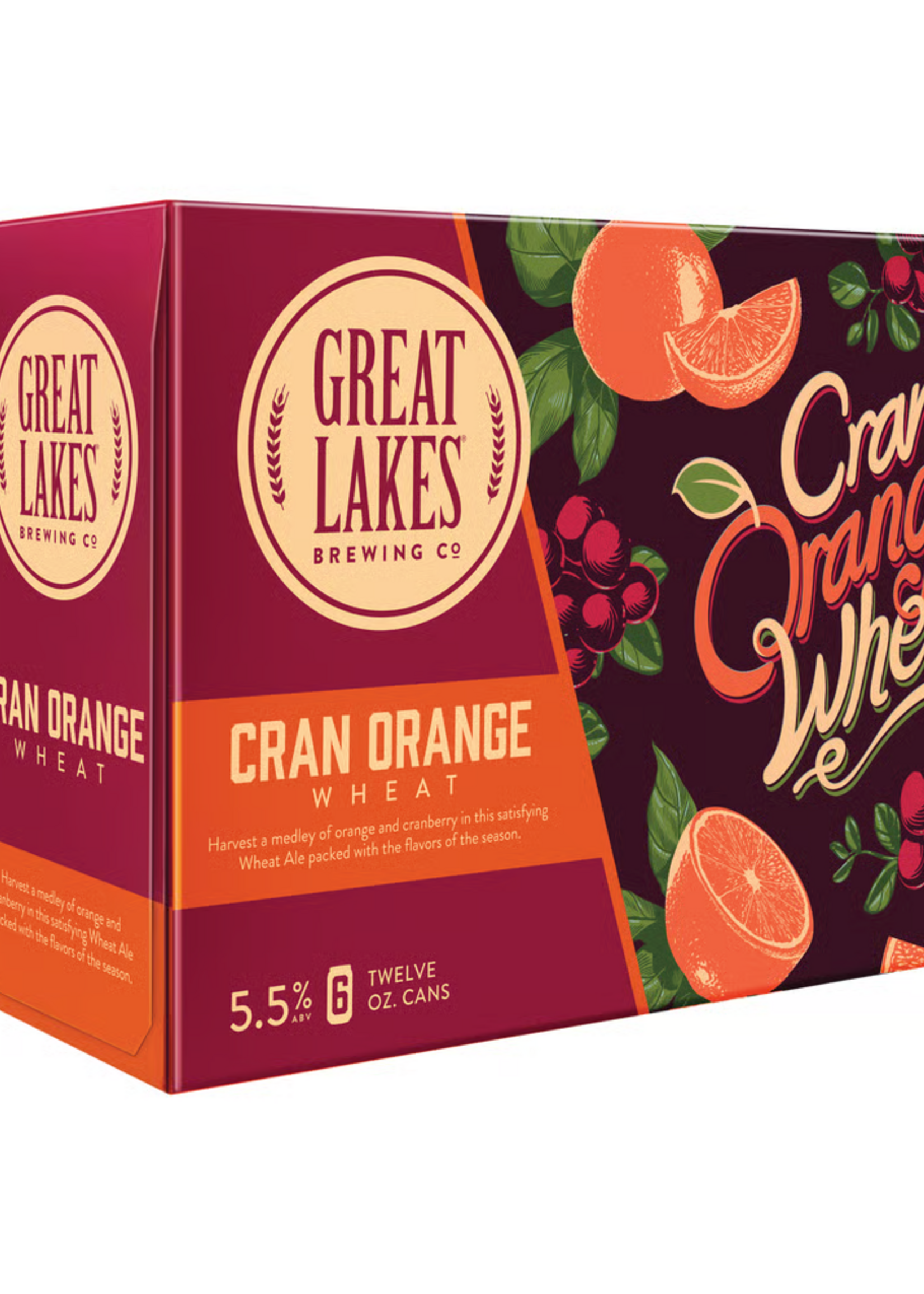 Great Lakes Brewing Co Great Lakes Cran Orange Wheat 6 can
