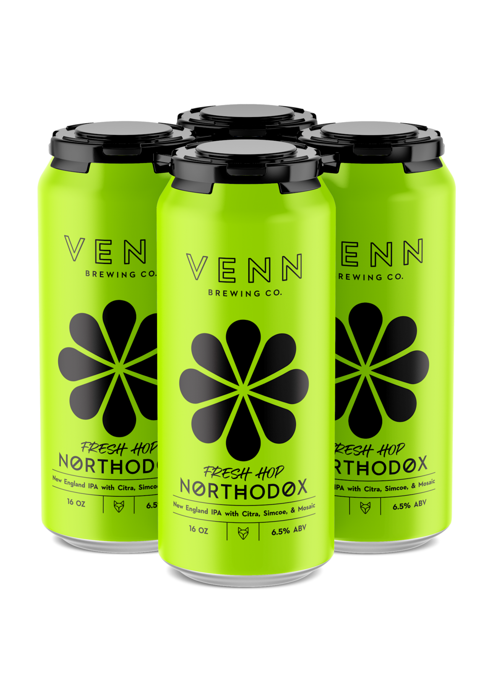 Venn Brewing Venn Brewing Fresh Hop Northodox NE IPA 4 can