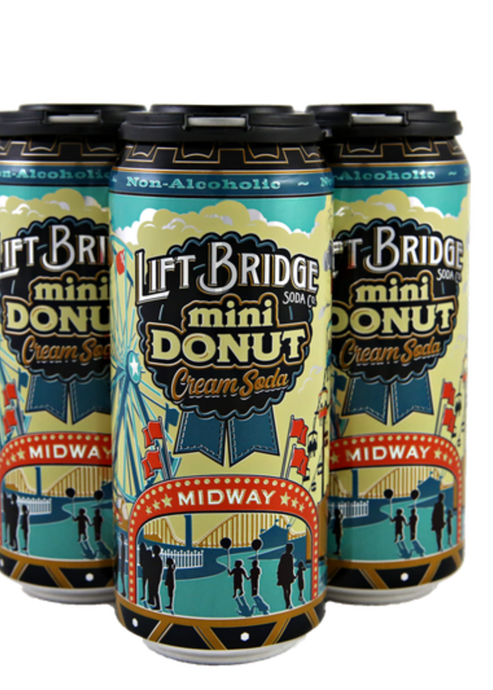 Lift Bridge Lift Bridge Mini Donut Cream Soda 4 can