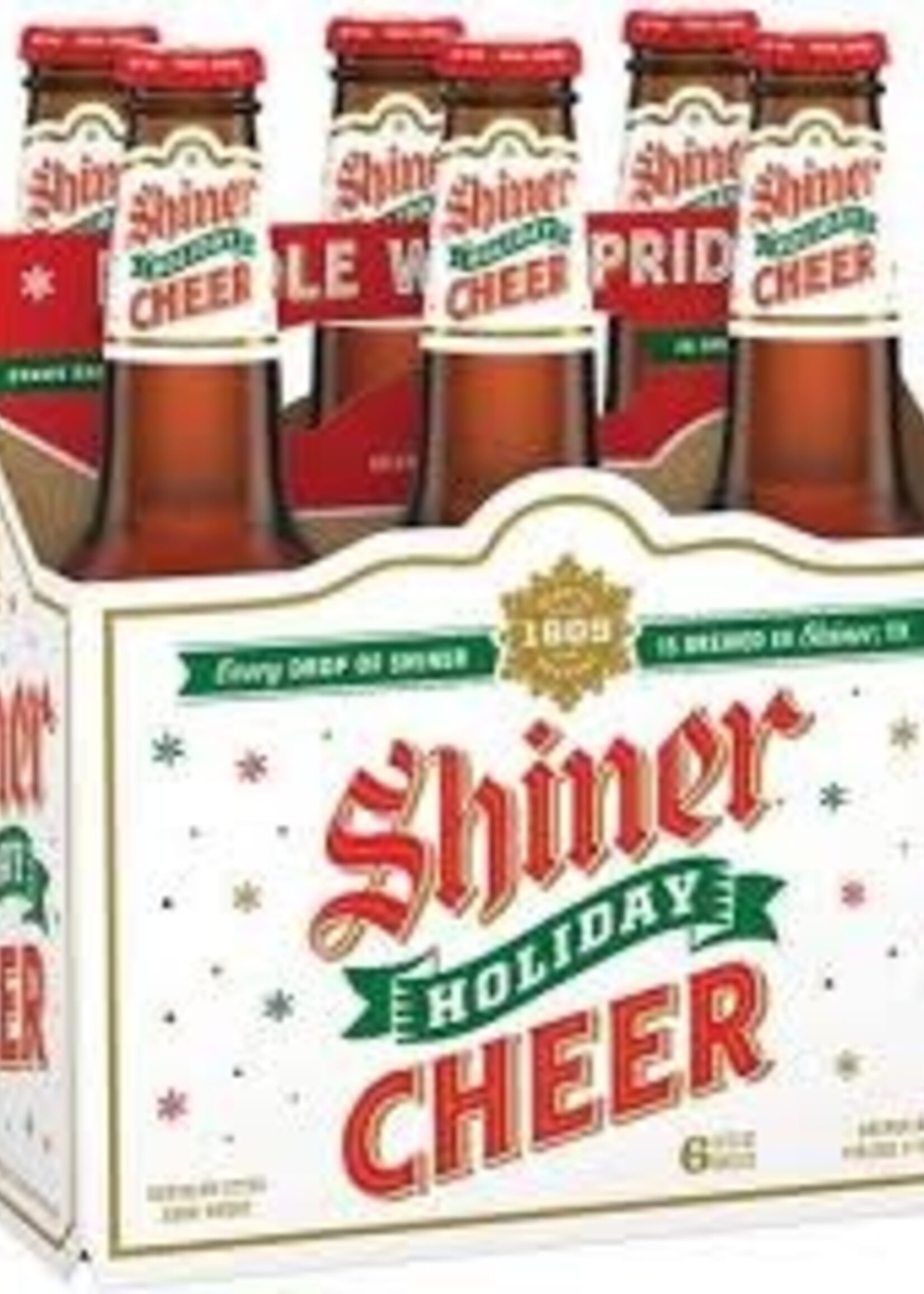 Shiner Shiner Holiday Cheer 6 btl