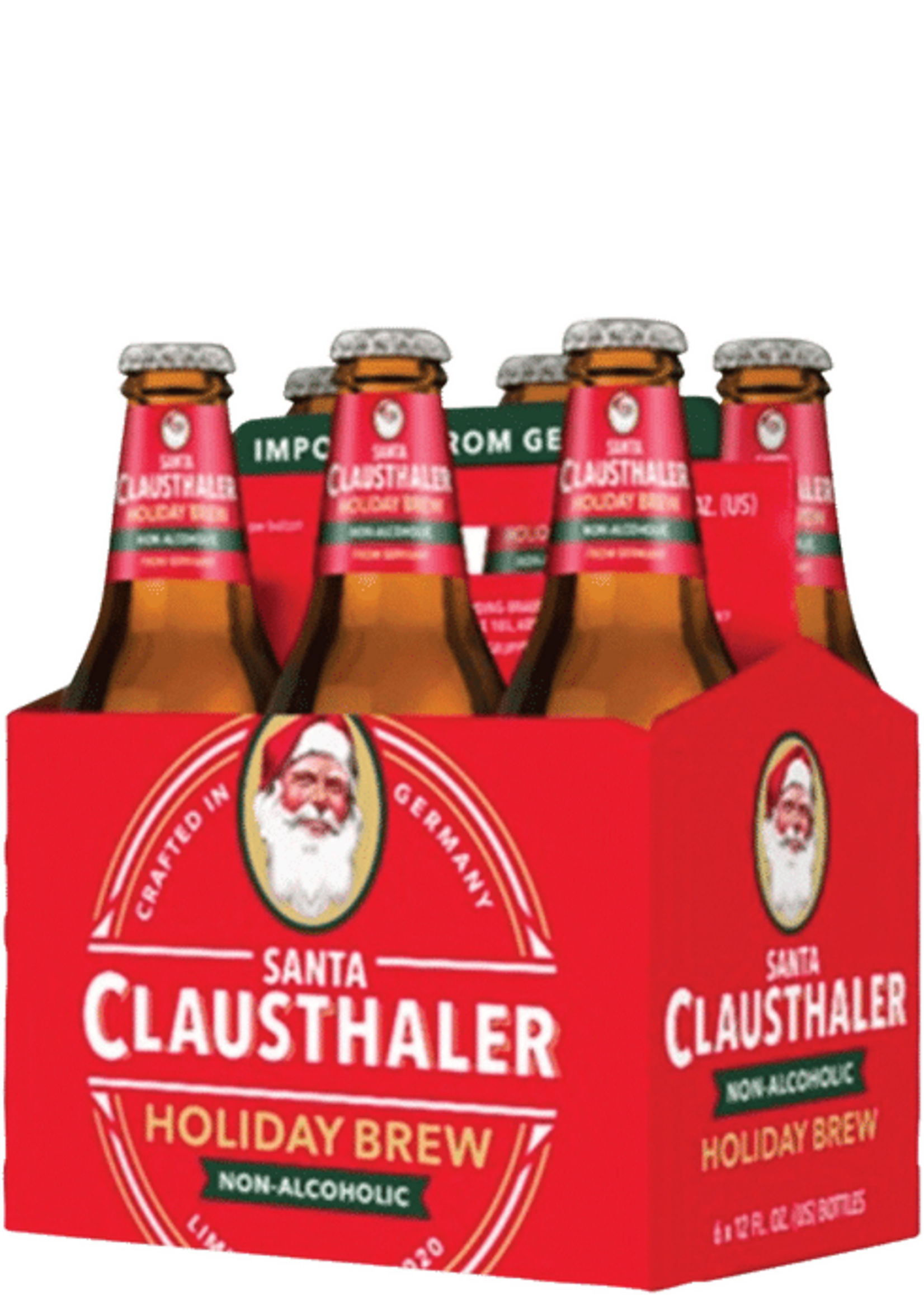 Clausthaler Clausthaler NA Santa Holiday Brew 6 btl