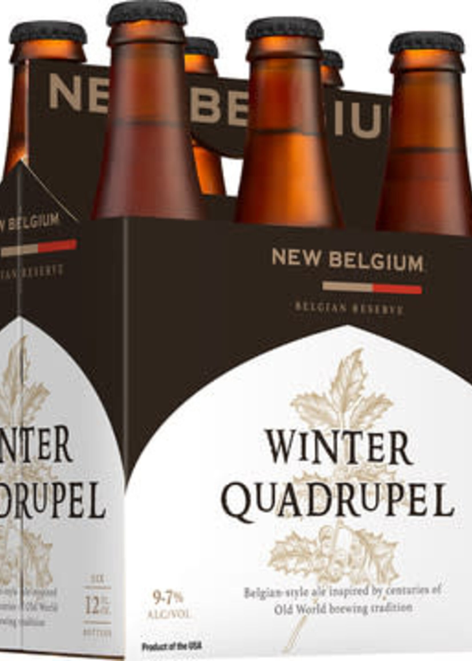 New Belgium Brewing NBB Winter Quad 6 btl