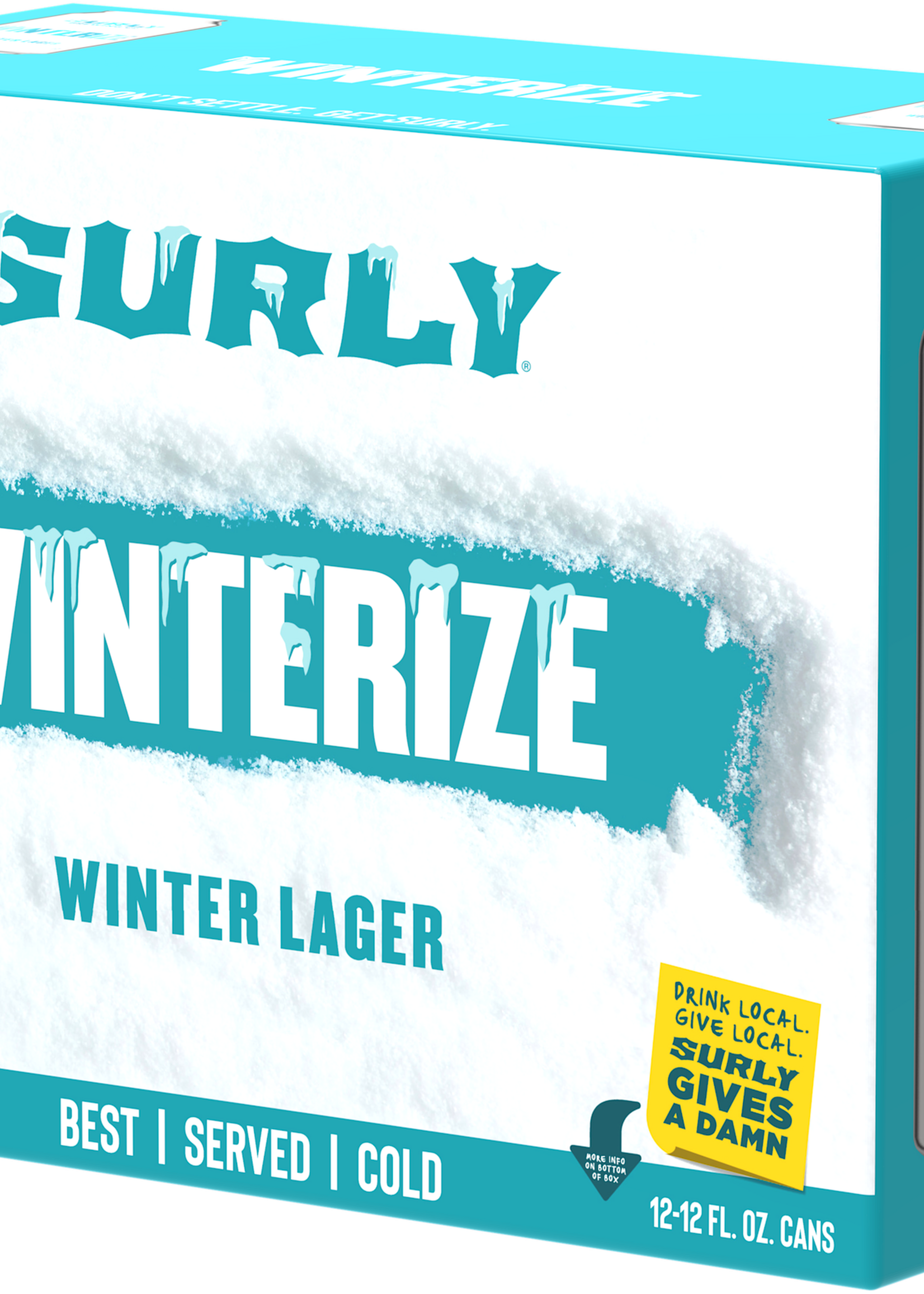 Surly Brewing Co Surly Winterize Winter Lager 12 can