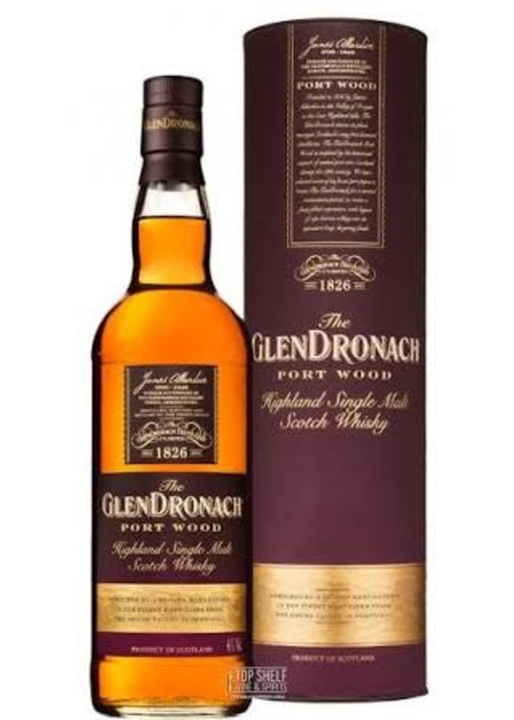 Glendronach Glendronach Port Wood 750ml