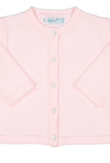 light pink knit cardigan