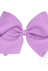 wee ones LIGHT ORCHID - KING  CLASSIC GROSGRAIN  BOW