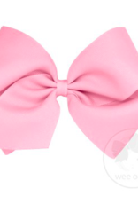 wee ones PEARL PINK - KING  CLASSIC GROSGRAIN  BOW