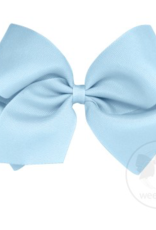 wee ones MILLENNIUM BLUE- MEDIUM  CLASSIC GROSGRAIN  BOW