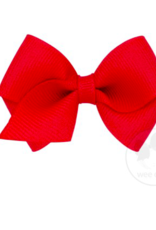 wee ones RED- WEE CLASSIC GROSGRAIN  BOW