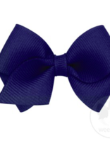 wee ones LIGHT NAVY- WEE  CLASSIC GROSGRAIN  BOW