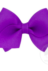 wee ones DELPHINIUM - WEE CLASSIC GROSGRAIN  BOW