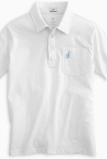 JOHNNIE O THE ORIGINAL S/S POLO SHIRT - WHITE